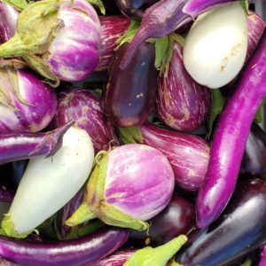 Aubergine mélange